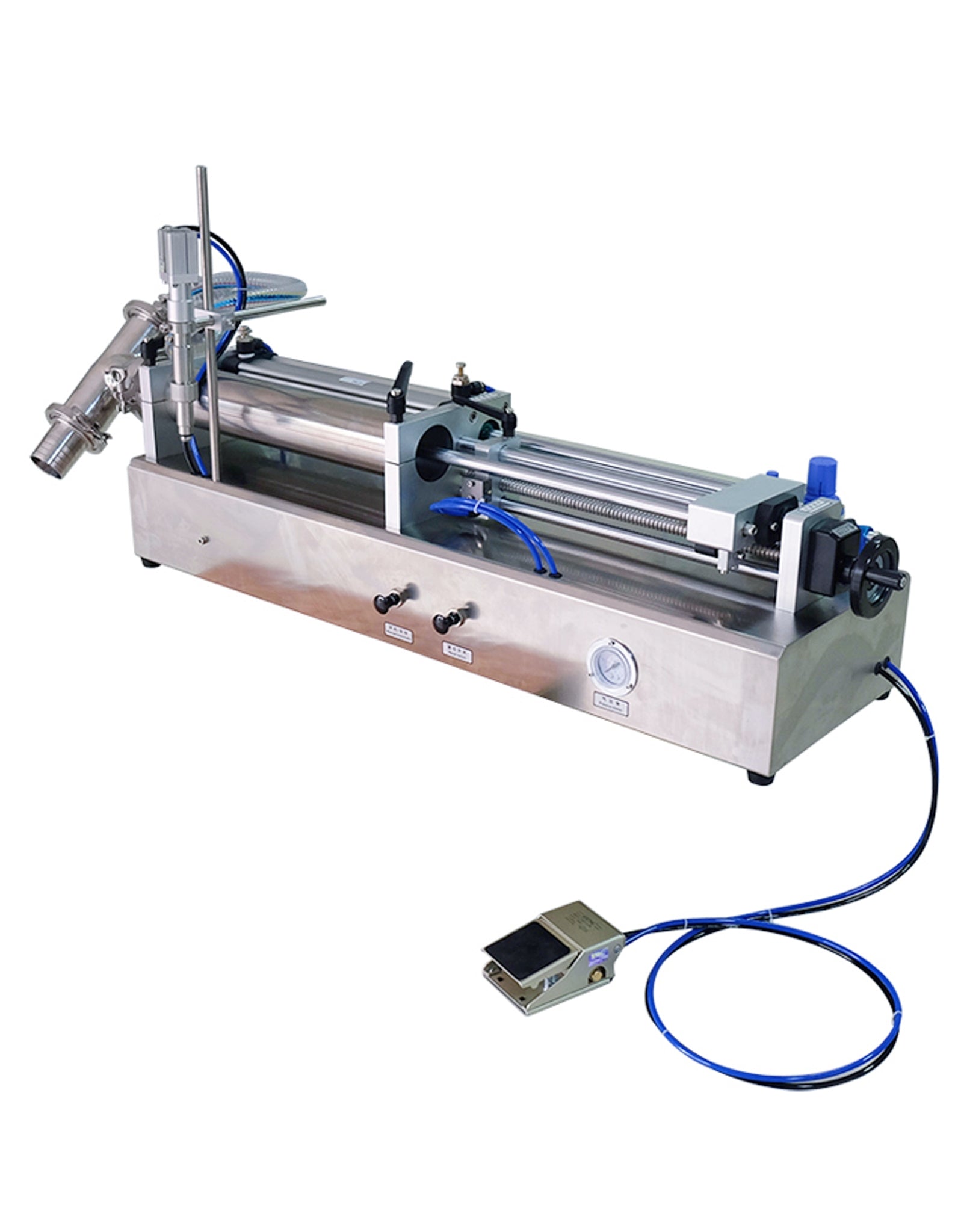 Semi-automatic Desktop Bottle Liquid Filling Machine